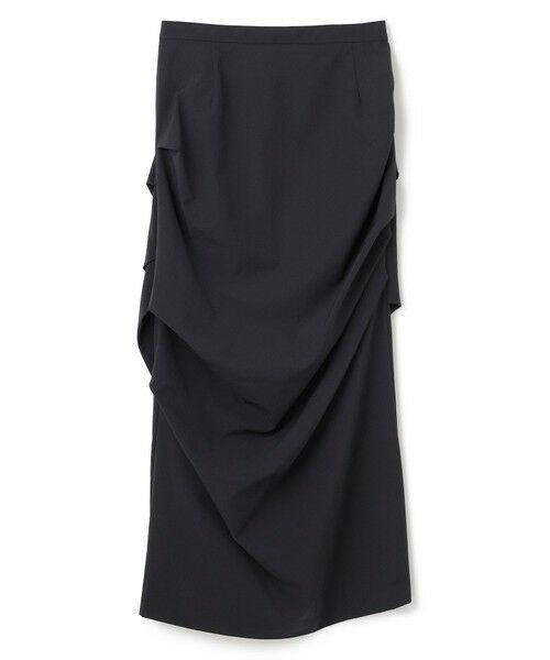 BEIGE, / ベイジ, ミニ・ひざ丈スカート | 【接触冷感/UVカット/洗える】YANN / サイドタックIラインロングスカート | 詳細17