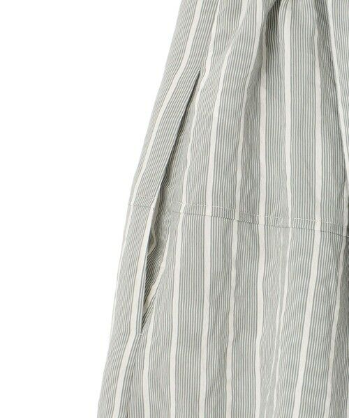 BEIGE, / ベイジ, ミニ・ひざ丈スカート | 【洗える】FREESIA / イージーウエストストライプフレアスカート | 詳細10