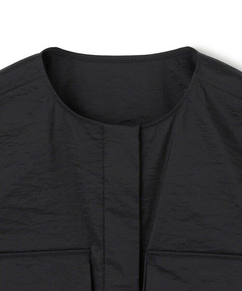 BEIGE, / ベイジ, シャツ・ブラウス | 【洗える】LANTANA / ビックポケットノースリーブブルゾン | 詳細10