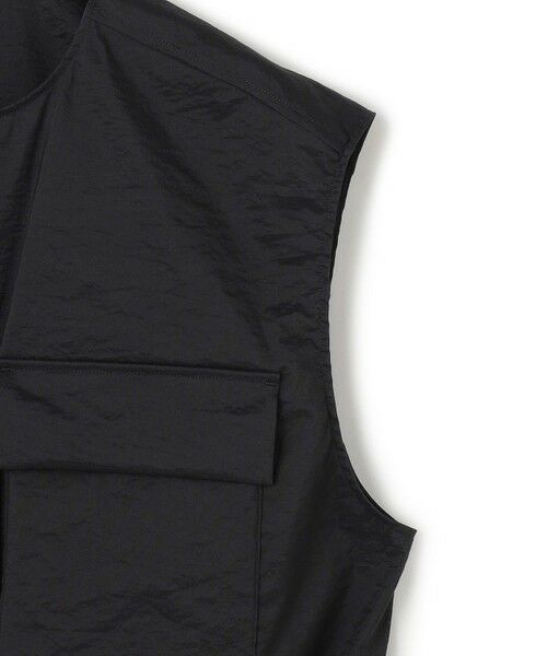 BEIGE, / ベイジ, シャツ・ブラウス | 【洗える】LANTANA / ビックポケットノースリーブブルゾン | 詳細11