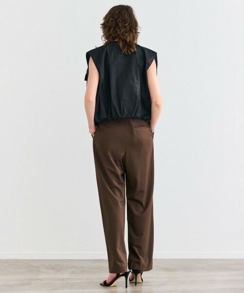 BEIGE, / ベイジ, シャツ・ブラウス | 【洗える】LANTANA / ビックポケットノースリーブブルゾン | 詳細8