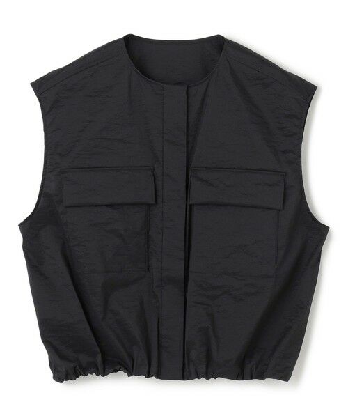 BEIGE, / ベイジ, シャツ・ブラウス | 【洗える】LANTANA / ビックポケットノースリーブブルゾン | 詳細9