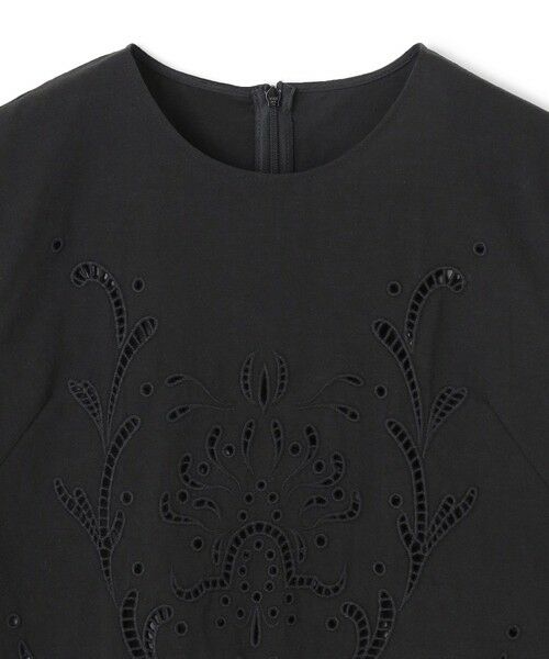 BEIGE, / ベイジ, シャツ・ブラウス | 【洗える】GALLERIA / コットンエンブロイダリーノースリーブブラウス | 詳細10