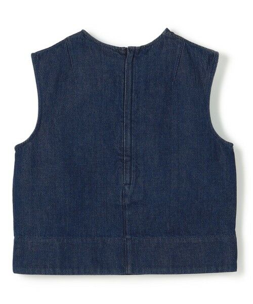 BEIGE, / ベイジ, シャツ・ブラウス | 【洗える・Oggi ８月号掲載】NAVIGLIO / ショート丈ノースリーブデニムブラウス | 詳細9