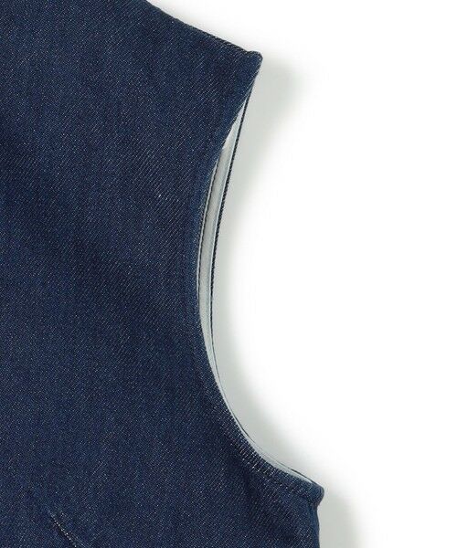 BEIGE, / ベイジ, シャツ・ブラウス | 【洗える・Oggi ８月号掲載】NAVIGLIO / ショート丈ノースリーブデニムブラウス | 詳細11