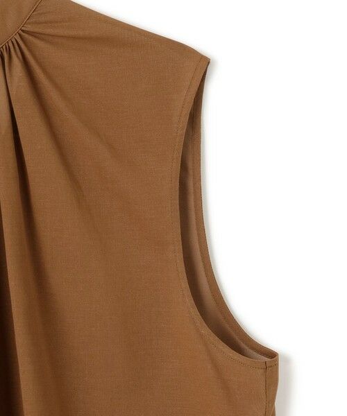 BEIGE, / ベイジ, シャツ・ブラウス | 【洗える】BAC / コットンバックボウタイノースリーブブラウス | 詳細14