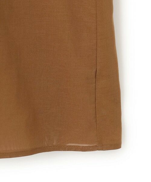 BEIGE, / ベイジ, シャツ・ブラウス | 【洗える】BAC / コットンバックボウタイノースリーブブラウス | 詳細15