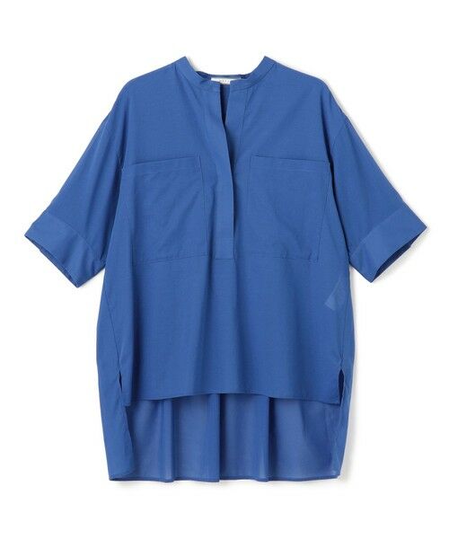 BEIGE, / ベイジ, シャツ・ブラウス | 【洗える・Oggi 10月号掲載】BAC / コットンビックポケットスタンドカラーシャツ | 詳細6