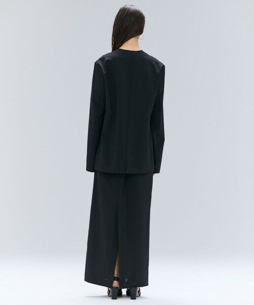 BEIGE, / ベイジ, ノーカラージャケット | 【洗える/接触冷感/速乾/UVケア対応・Precious 8月号掲載】BATEAU / ボタンレスノーカラジャケット | 詳細14