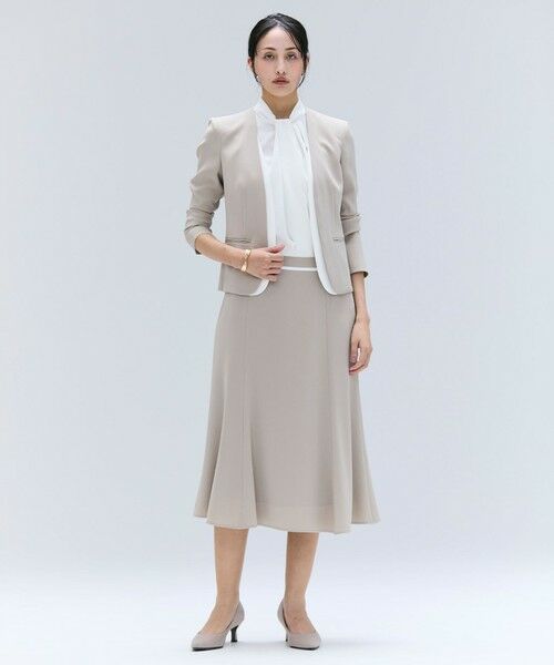 BEIGE, / ベイジ, ノーカラージャケット | 【洗える・VERY NaVY 11月号掲載】CINDY / ダブルカラージャケット | 詳細2