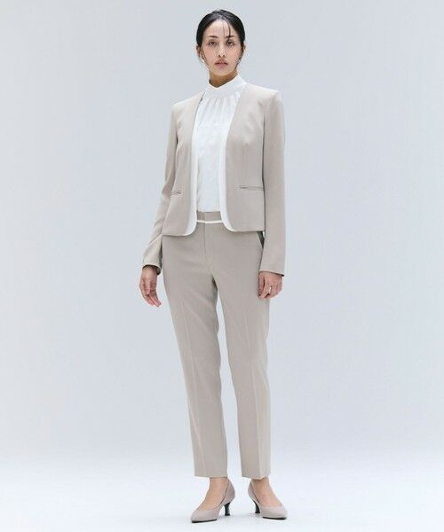 BEIGE, / ベイジ, ノーカラージャケット | 【洗える・VERY NaVY 11月号掲載】CINDY / ダブルカラージャケット | 詳細3