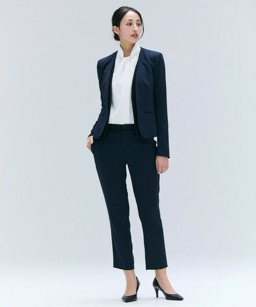 BEIGE, / ベイジ, ノーカラージャケット | 【洗える・VERY NaVY 11月号掲載】CINDY / ダブルカラージャケット | 詳細19