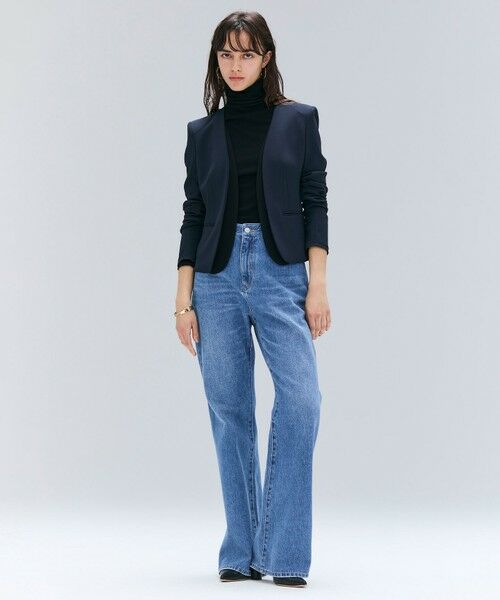 BEIGE, / ベイジ, ノーカラージャケット | 【洗える・VERY NaVY 11月号掲載】CINDY / ダブルカラージャケット | 詳細21