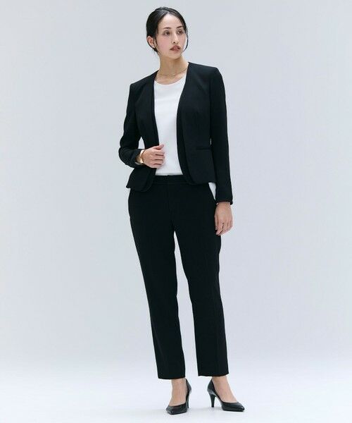 BEIGE, / ベイジ, ノーカラージャケット | 【洗える・VERY NaVY 11月号掲載】CINDY / ダブルカラージャケット | 詳細24