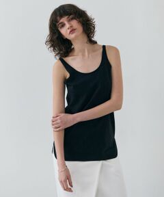 BEIGE, / ベイジ, カットソー | 【洗える】BROIS / コットンシャツテールタンクトップ