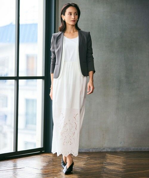 BEIGE, / ベイジ, カットソー | 【洗える】BROIS / コットンシャツテールタンクトップ | 詳細1