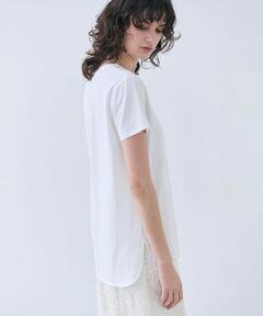 BEIGE, / ベイジ, カットソー | 【洗える】BROIS / コットンクルーネックTシャツ