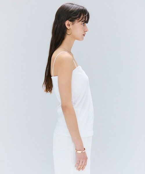 BEIGE, / ベイジ, カットソー | 【洗える】MERCANTI / インナーカップ付きベアトップ | 詳細1