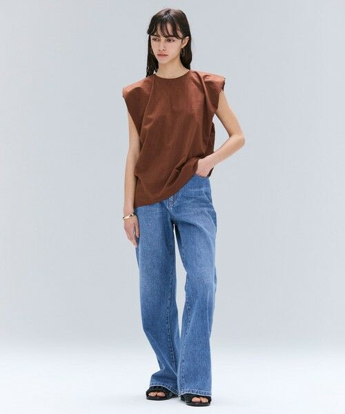 BEIGE, / ベイジ, カットソー | 【洗える】SCALA / コットンリネンボリュームスリーブトップス | 詳細6