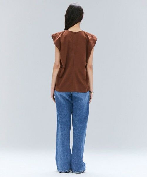 BEIGE, / ベイジ, カットソー | 【洗える】SCALA / コットンリネンボリュームスリーブトップス | 詳細7