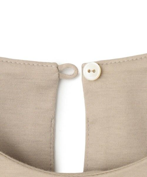 BEIGE, / ベイジ, カットソー | 【洗える】DUOMO / コットンスリットスリーブトップス | 詳細7