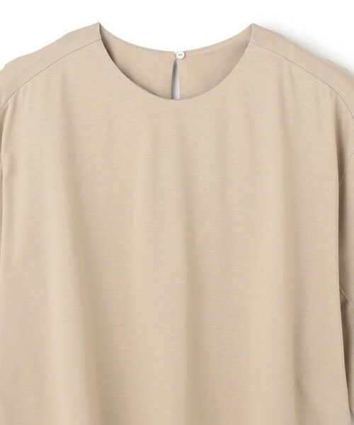 BEIGE, / ベイジ, カットソー | 【洗える】DUOMO / コットンスリットスリーブトップス | 詳細9