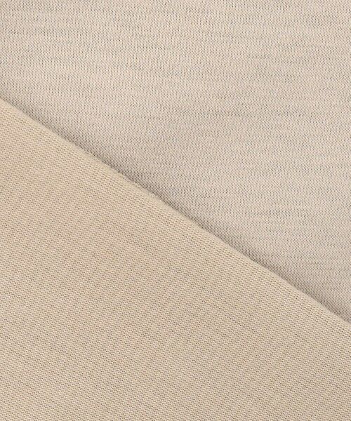 BEIGE, / ベイジ, カットソー | 【洗える】DUOMO / コットンスリットスリーブトップス | 詳細12