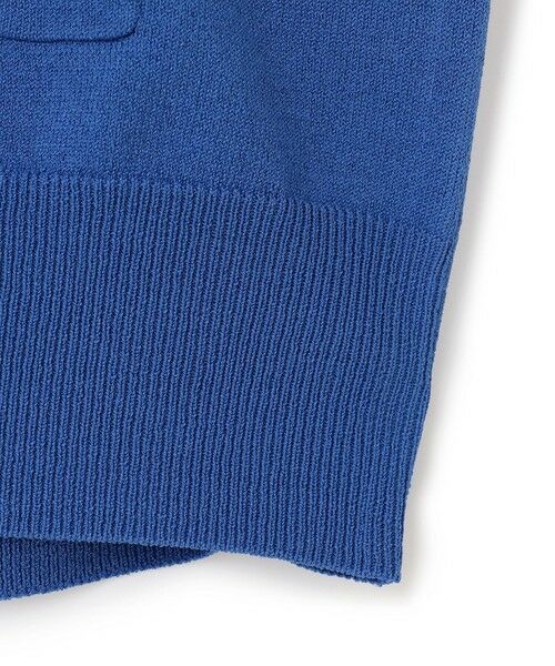 BEIGE, / ベイジ, ニット・セーター | 【洗える】VALOIS / ジョーゼットトリム半袖カーディガン | 詳細13