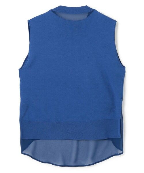 BEIGE, / ベイジ, ニット・セーター | 【洗える】VALOIS / バックシフォンレーヤードニット | 詳細8