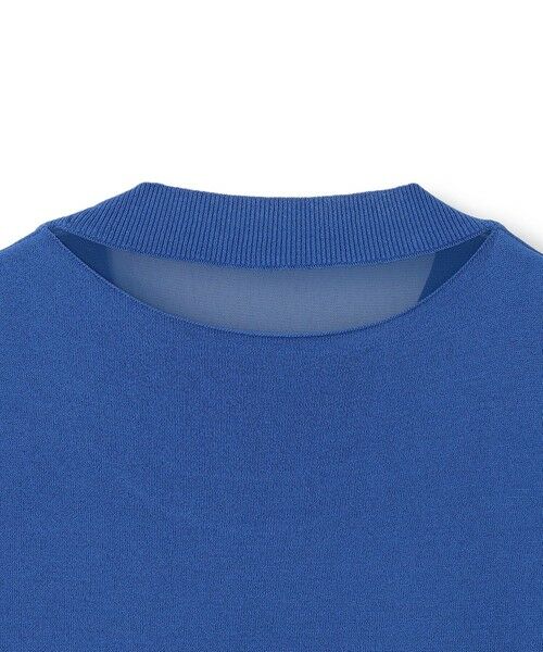 BEIGE, / ベイジ, ニット・セーター | 【洗える】VALOIS / バックシフォンレーヤードニット | 詳細12