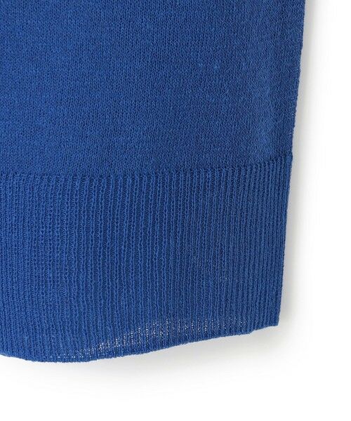 BEIGE, / ベイジ, ニット・セーター | 【洗える・Oggi10月号掲載】MILANO / リネン混シアーポロカラーニット | 詳細7