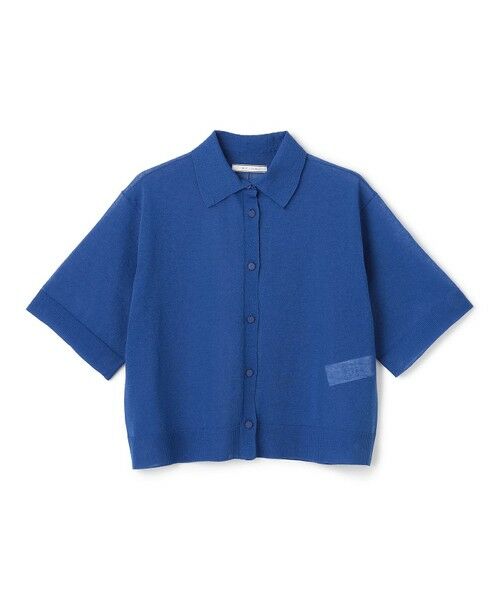 BEIGE, / ベイジ, ニット・セーター | 【洗える・Oggi10月号掲載】MILANO / リネン混シアーポロカラーニット | 詳細3