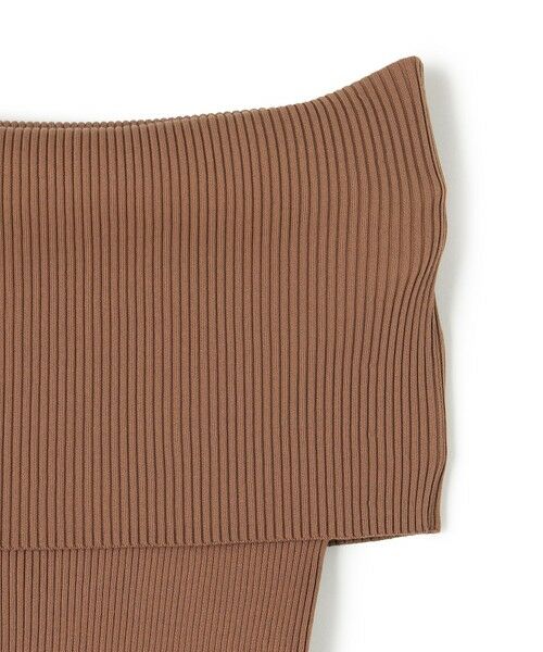 BEIGE, / ベイジ, ニット・セーター | 【洗える】BRERA / オフショルダーストレッチリブニット | 詳細10