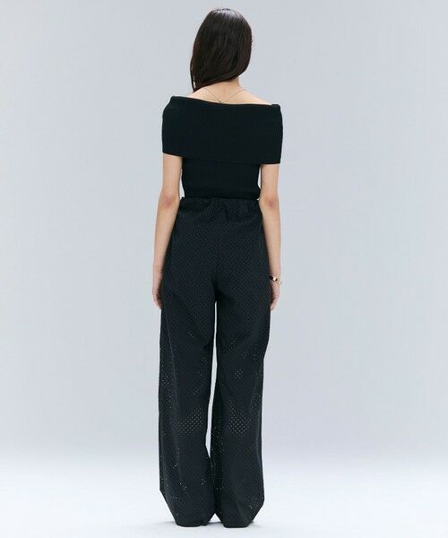 BEIGE, / ベイジ, ニット・セーター | 【洗える】BRERA / オフショルダーストレッチリブニット | 詳細14