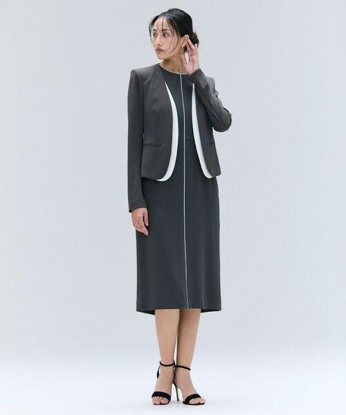 BEIGE, / ベイジ, ロング・マキシ丈ワンピース | 【洗える・L-size】CINDY / クルーネックノースリーブワンピース | 詳細13