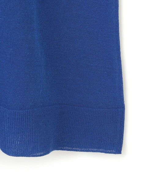 BEIGE, / ベイジ, ロング・マキシ丈ワンピース | 【洗える】MILANO / リネン混シアーニットAラインワンピース | 詳細8