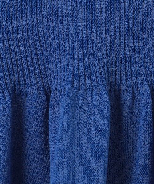 BEIGE, / ベイジ, ロング・マキシ丈ワンピース | 【洗える】MILANO / リネン混シアーニットAラインワンピース | 詳細9