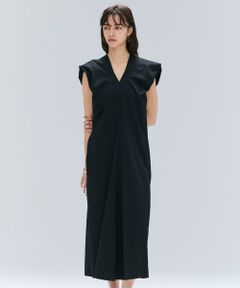 BEIGE, / ベイジ, ロング・マキシ丈ワンピース | 【洗える】SCALA / コットンリネンボリュームスリーブワンピース