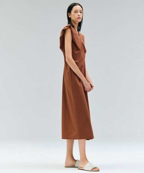 BEIGE, / ベイジ, ロング・マキシ丈ワンピース | 【洗える】SCALA / コットンリネンボリュームスリーブワンピース | 詳細6