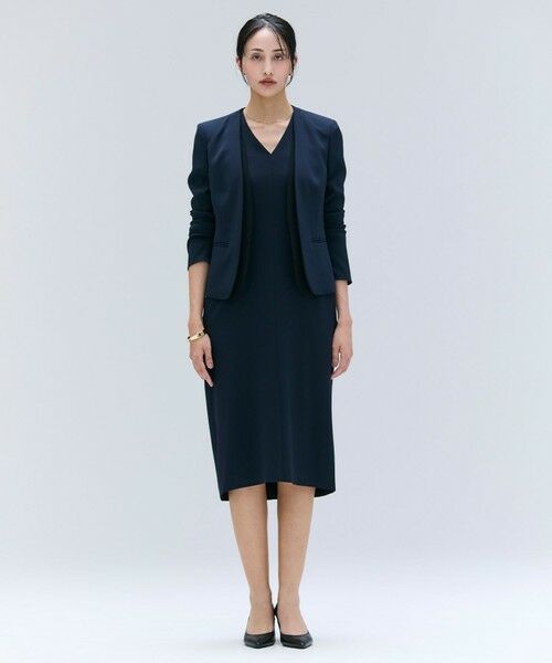 BEIGE, / ベイジ, ロング・マキシ丈ワンピース | 【洗える】CINDY / Vネックハーフスリーブワンピース | 詳細17