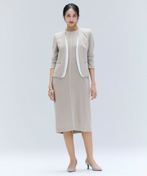BEIGE, / ベイジ, ロング・マキシ丈ワンピース | 【洗える】CINDY / クルーネックノースリーブワンピース | 詳細2