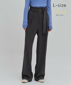 BEIGE, / ベイジ, その他パンツ | 【洗える・L-size】CINDY / ワイドパンツ