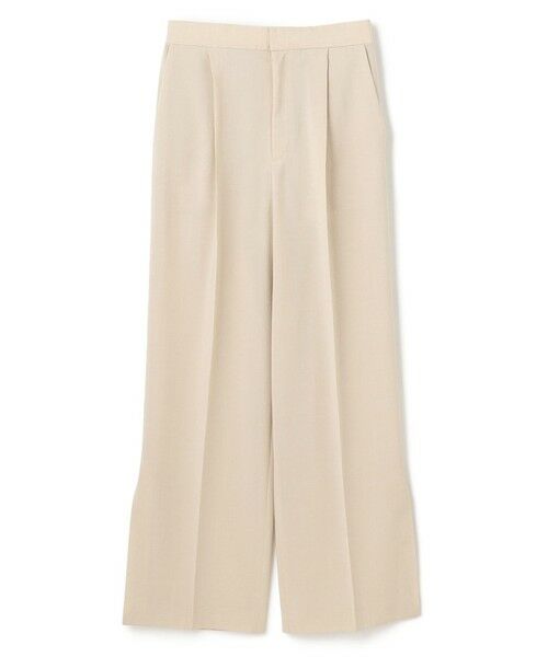 BEIGE, / ベイジ, その他パンツ | 【洗える/接触冷感/速乾/UVケア対応・Precious ９月号掲載】BATEAU / イージーウエストサイドスリットタックパンツ | 詳細5