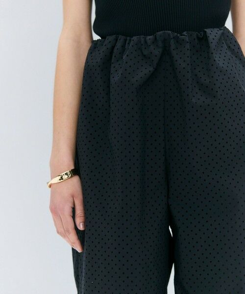 BEIGE, / ベイジ, その他パンツ | 【洗える】PICCOLO / パンチングドットイージーワイドパンツ | 詳細9