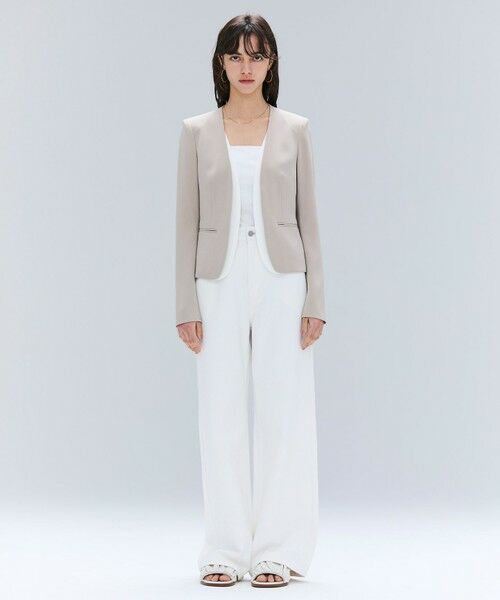 BEIGE, / ベイジ, その他パンツ | 【洗える】NAVIGLIO / フルレングスデニムバギーパンツ | 詳細4