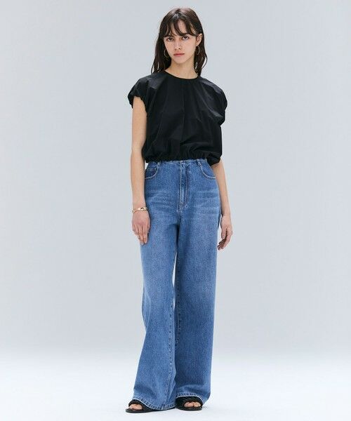 BEIGE, / ベイジ, その他パンツ | 【洗える】NAVIGLIO / フルレングスデニムバギーパンツ | 詳細9