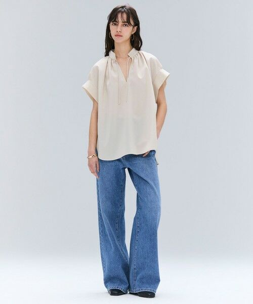 BEIGE, / ベイジ, その他パンツ | 【洗える】NAVIGLIO / フルレングスデニムバギーパンツ | 詳細10