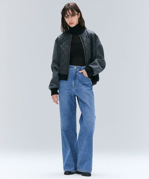 BEIGE, / ベイジ, その他パンツ | 【洗える】NAVIGLIO / フルレングスデニムバギーパンツ | 詳細12