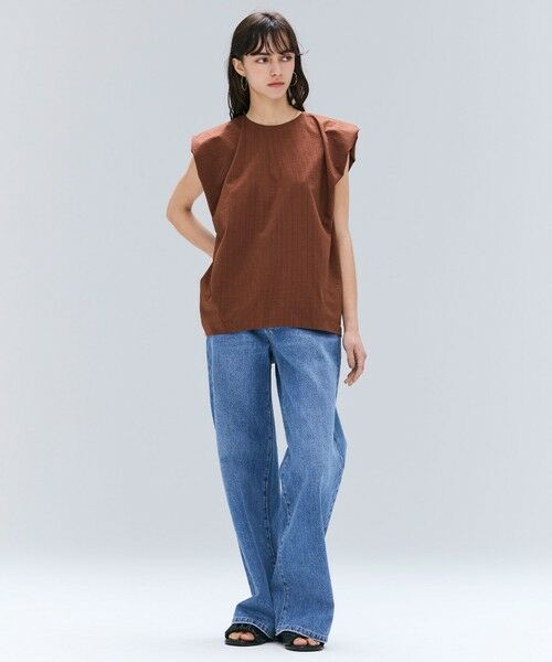 BEIGE, / ベイジ, その他パンツ | 【洗える】NAVIGLIO / フルレングスデニムバギーパンツ | 詳細7