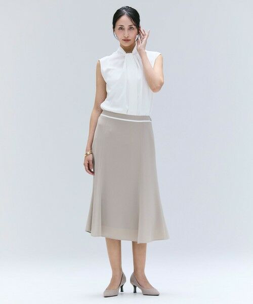 BEIGE, / ベイジ, ミニ・ひざ丈スカート | 【洗える・L-size】CINDY / フレアスカート | 詳細1